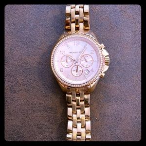 Rose gold Michael Kors woman’s watch!!
